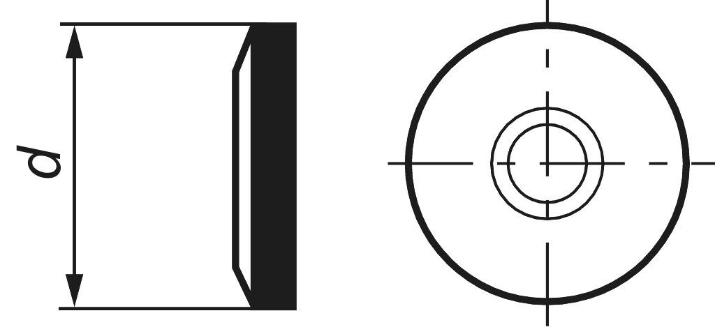 FBS-Dichtscheibe  22 x 6,7 x 1   A2